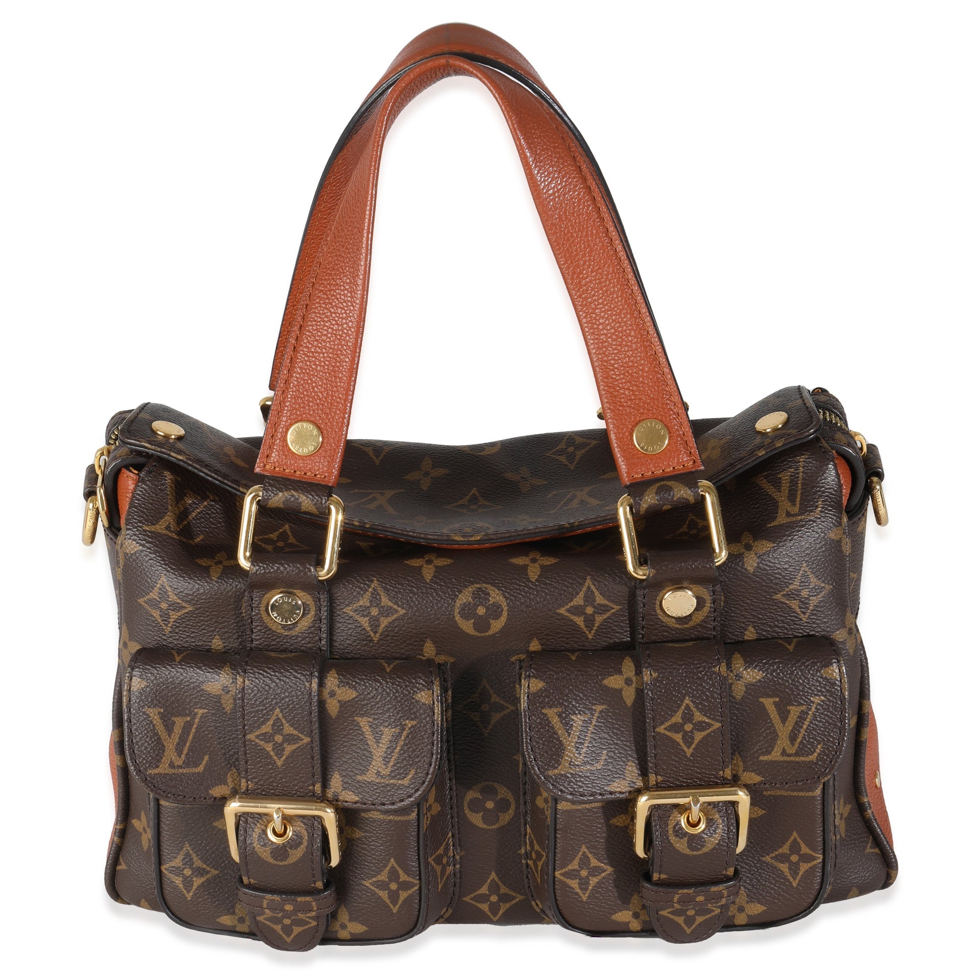 Louis Vuitton Caramel Manhattan NM Monogram Canvas