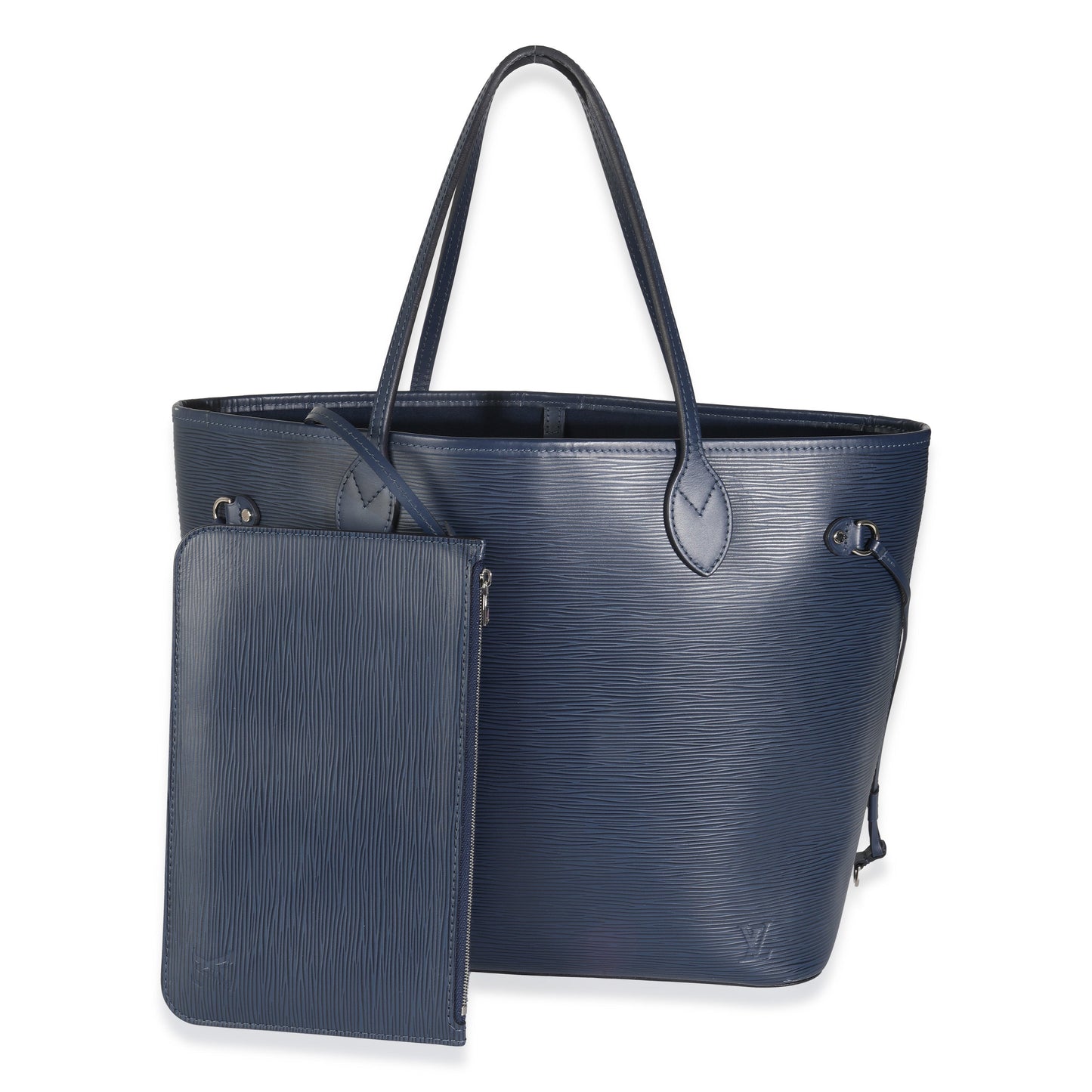 Louis Vuitton Celeste Epi Neverfull MM Blue Tote Bag
