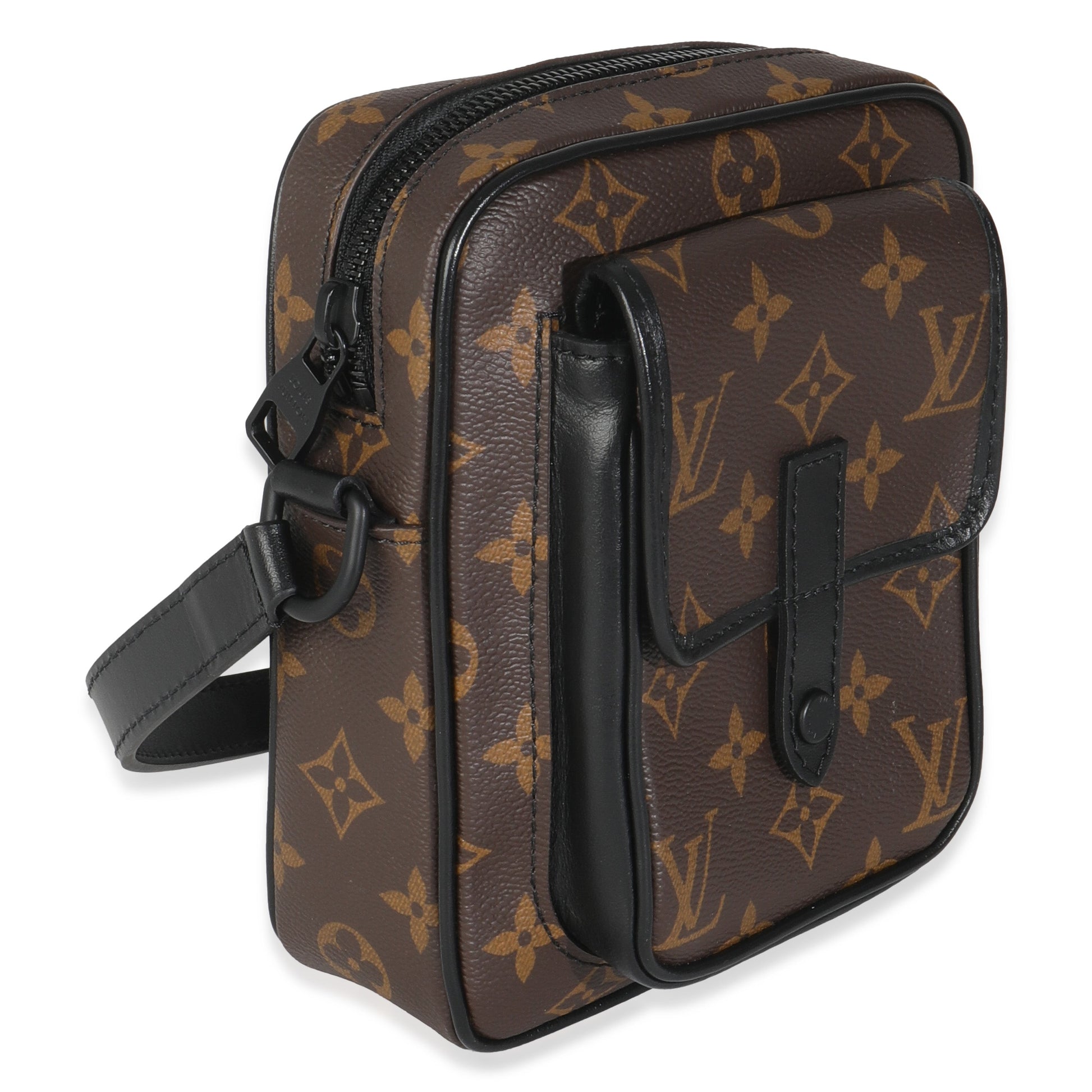 Louis Vuitton Macassar Christopher Wearable Monogram Wallet Case