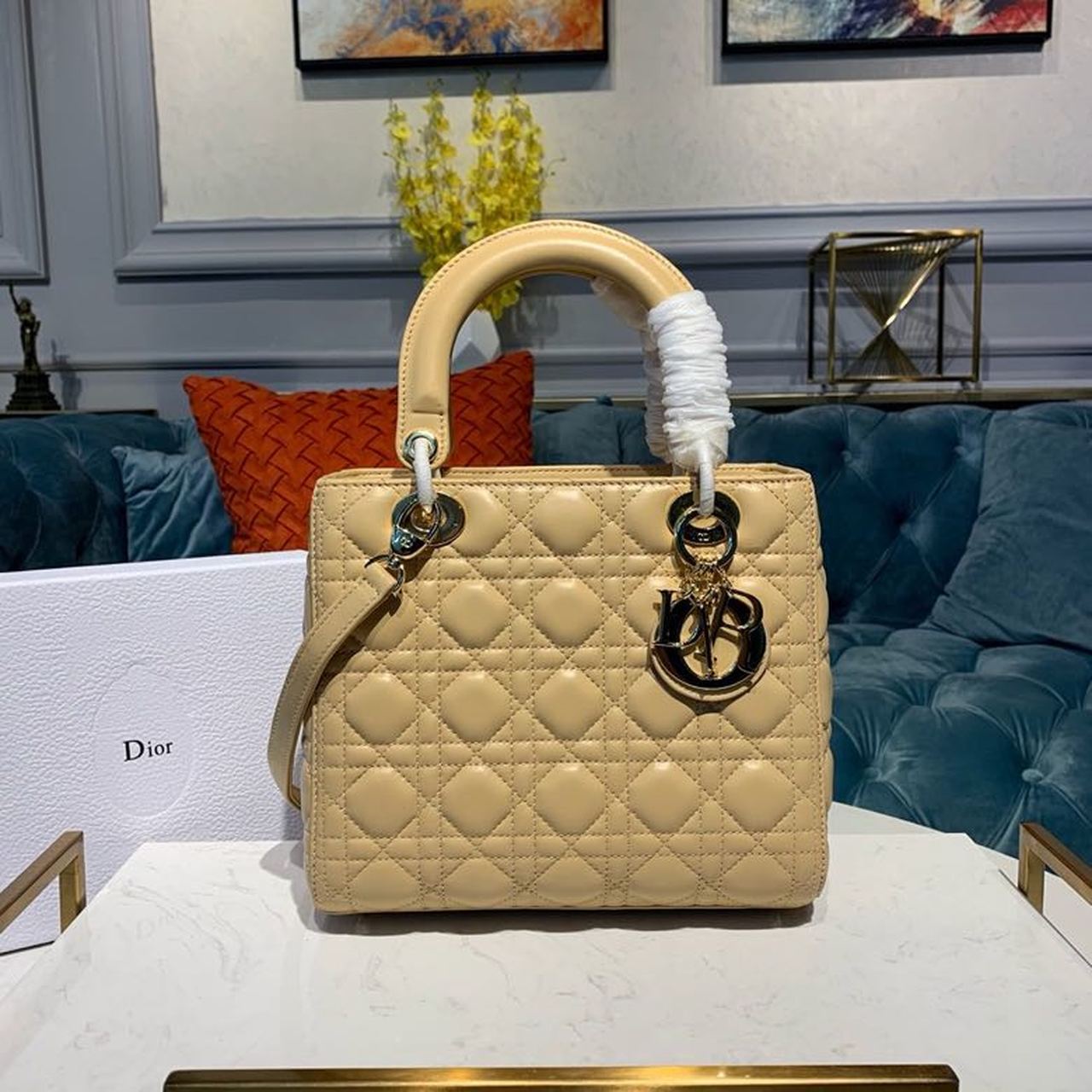 Metop Qualityum Lady Toned Hardware Gold Travel Bag 4