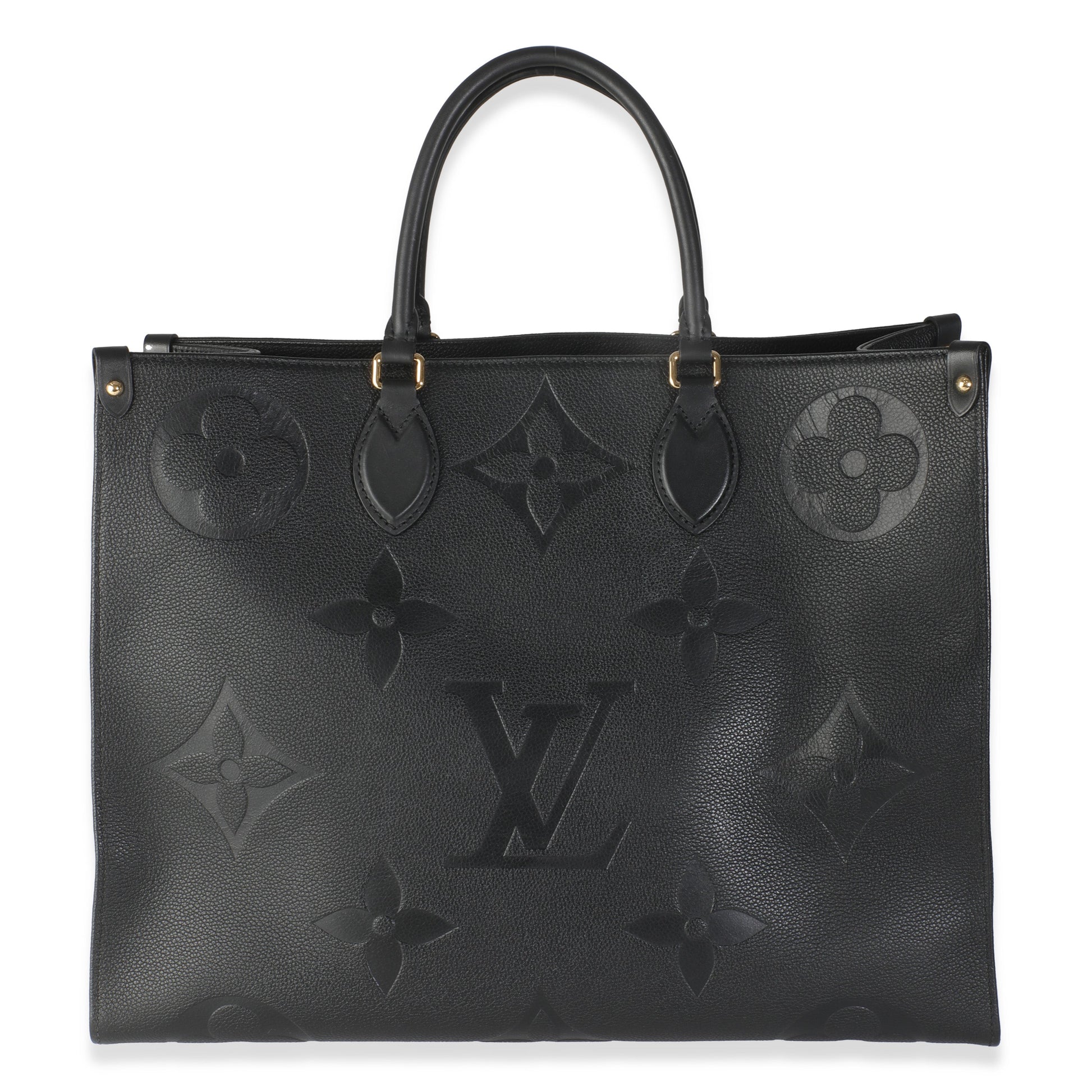 Louis Vuitton Empreinte Onthego GM Monogram Black Handbag Onthego Gm