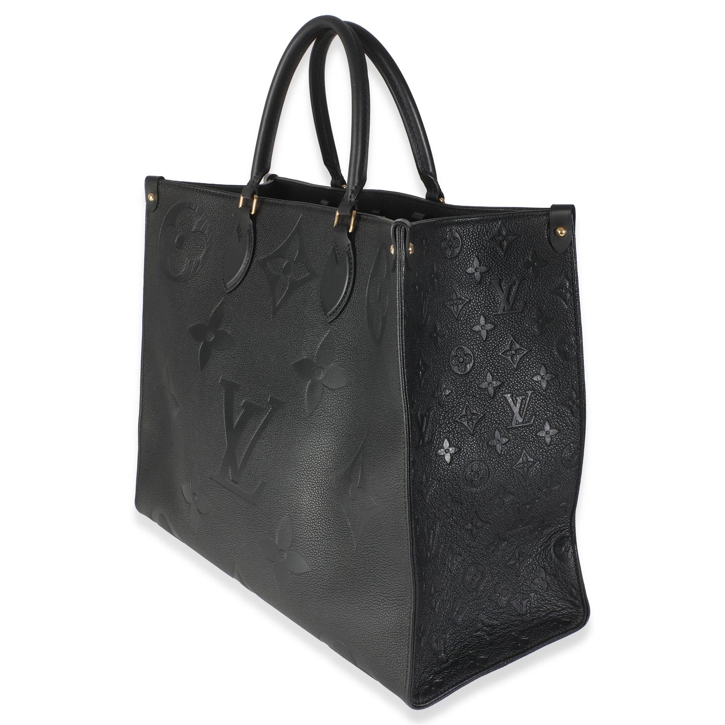 Louis Vuitton Empreinte Onthego GM Monogram Black Handbag Onthego Gm