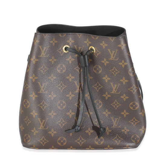 Louis Vuitton Neonoe MM Monogram Canvas Black Handbag 3