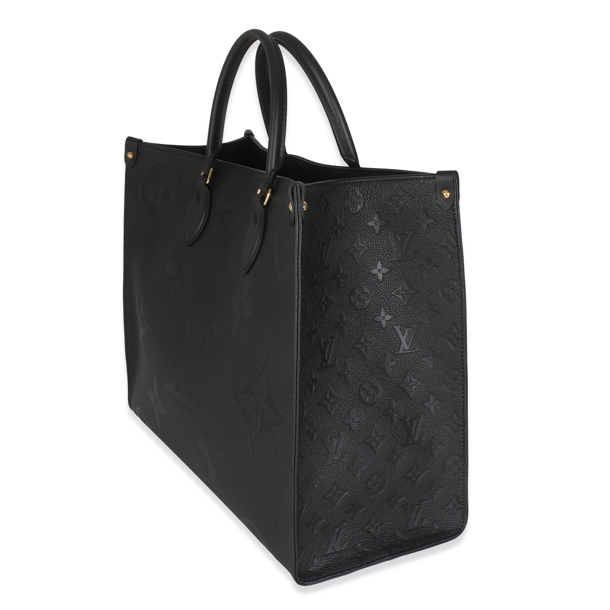 Louis Vuitton Empreinte Onthego GM Monogram Black Handbag 3