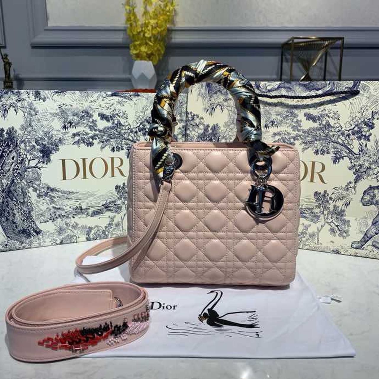 MeTop Qualityum Lady SiTop Qualityer Pink Handbag 95In24Cm Cd