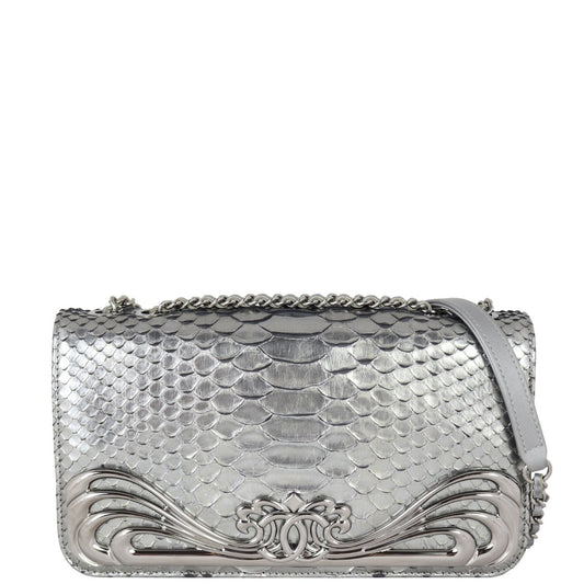 Chanel Python Clutch on Chain Clutch Bag
