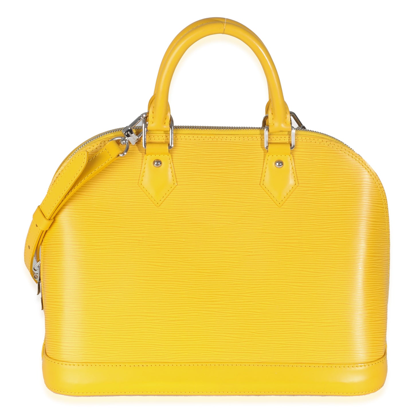 Louis Vuitton Citron Epi Alma PM Handbag