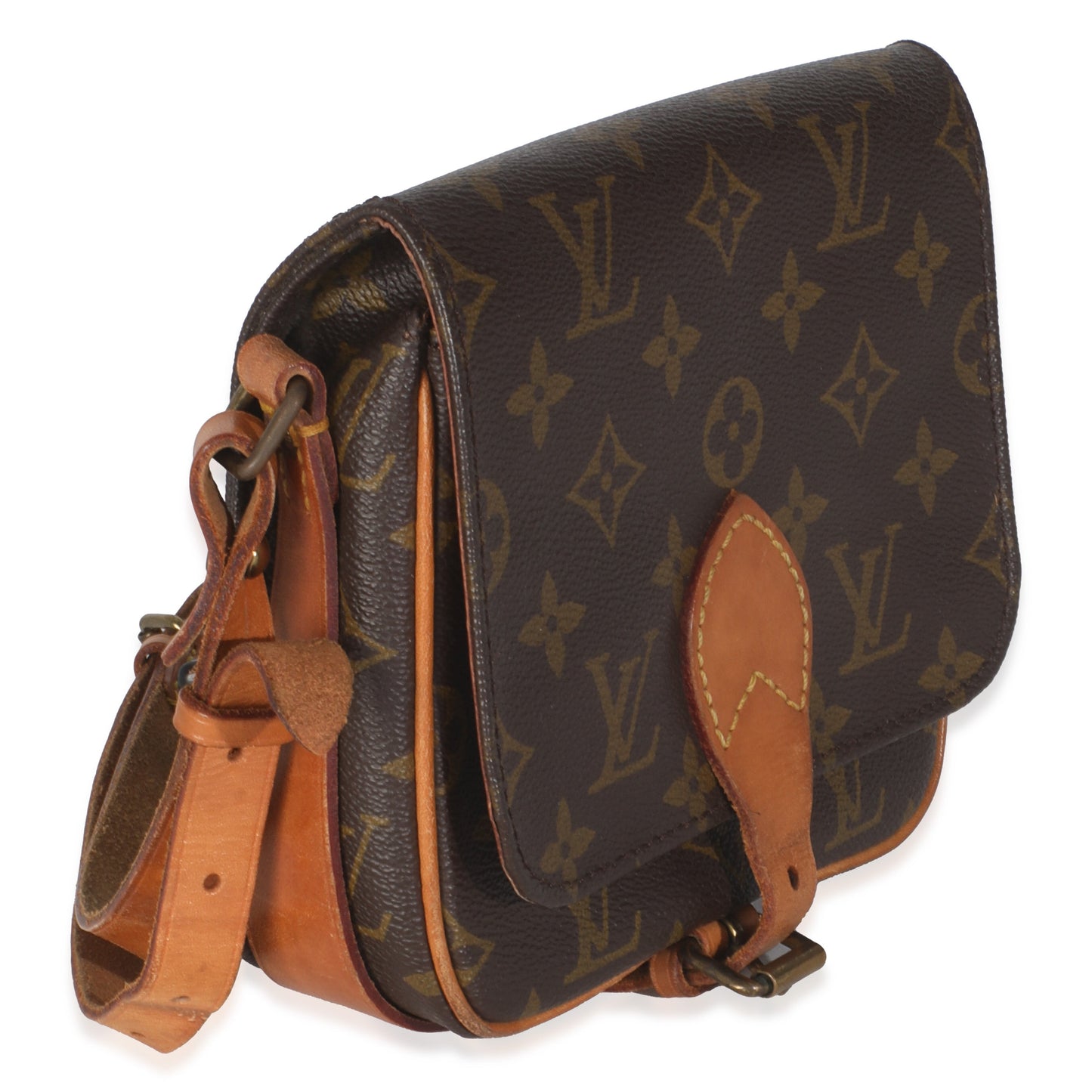 Louis Vuitton Cartouchiere 17 Monogram Canvas Handbag