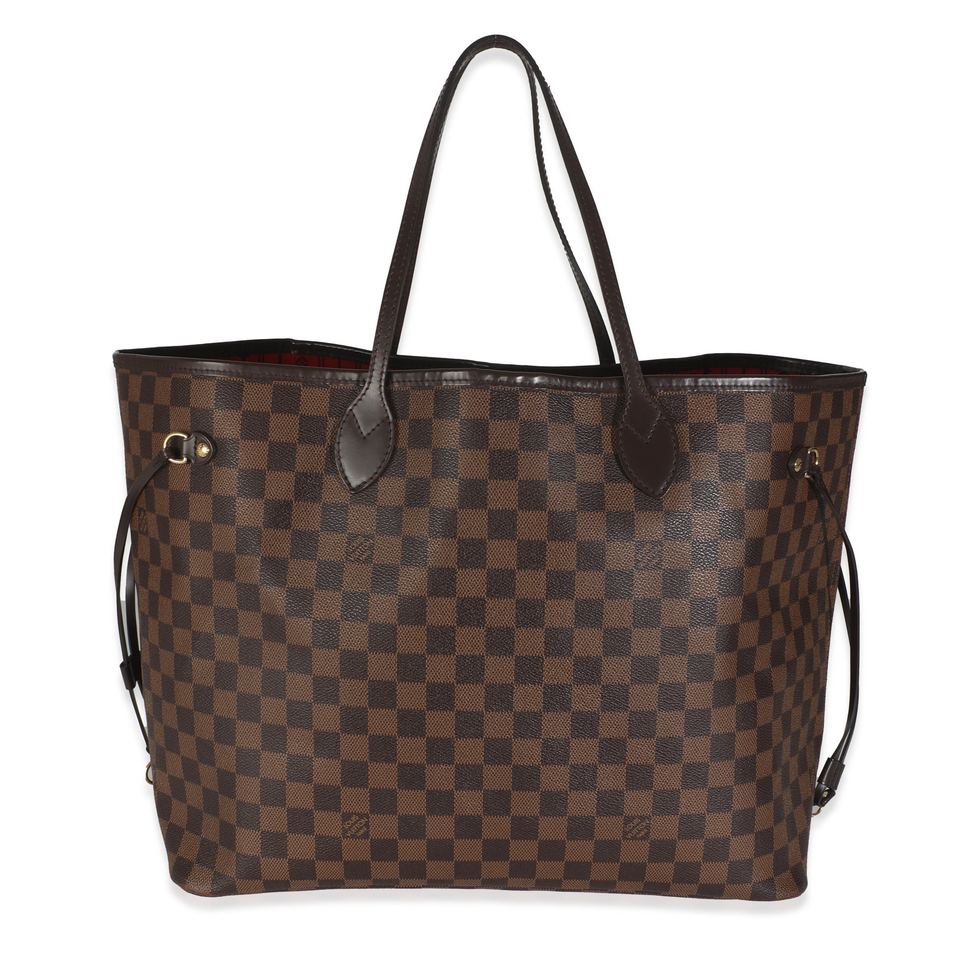 Louis Vuitton Damier Ebene Neverfull GM Canvas Tote Bag 3