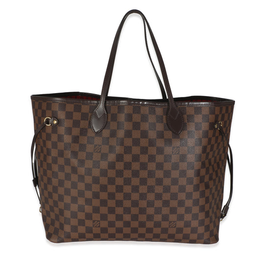 Louis Vuitton Damier Ebene Neverfull GM Canvas Tote Bag 3