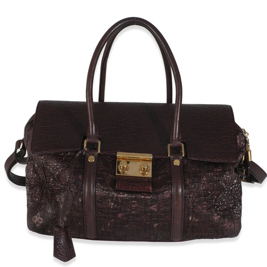 Louis Vuitton Bordeaux Volupte Psyche Monogram Handbag