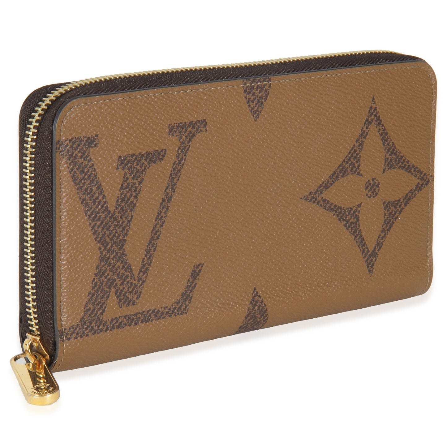 Louis Vuitton Reverse Zippy Monogram Canvas Wallet Case