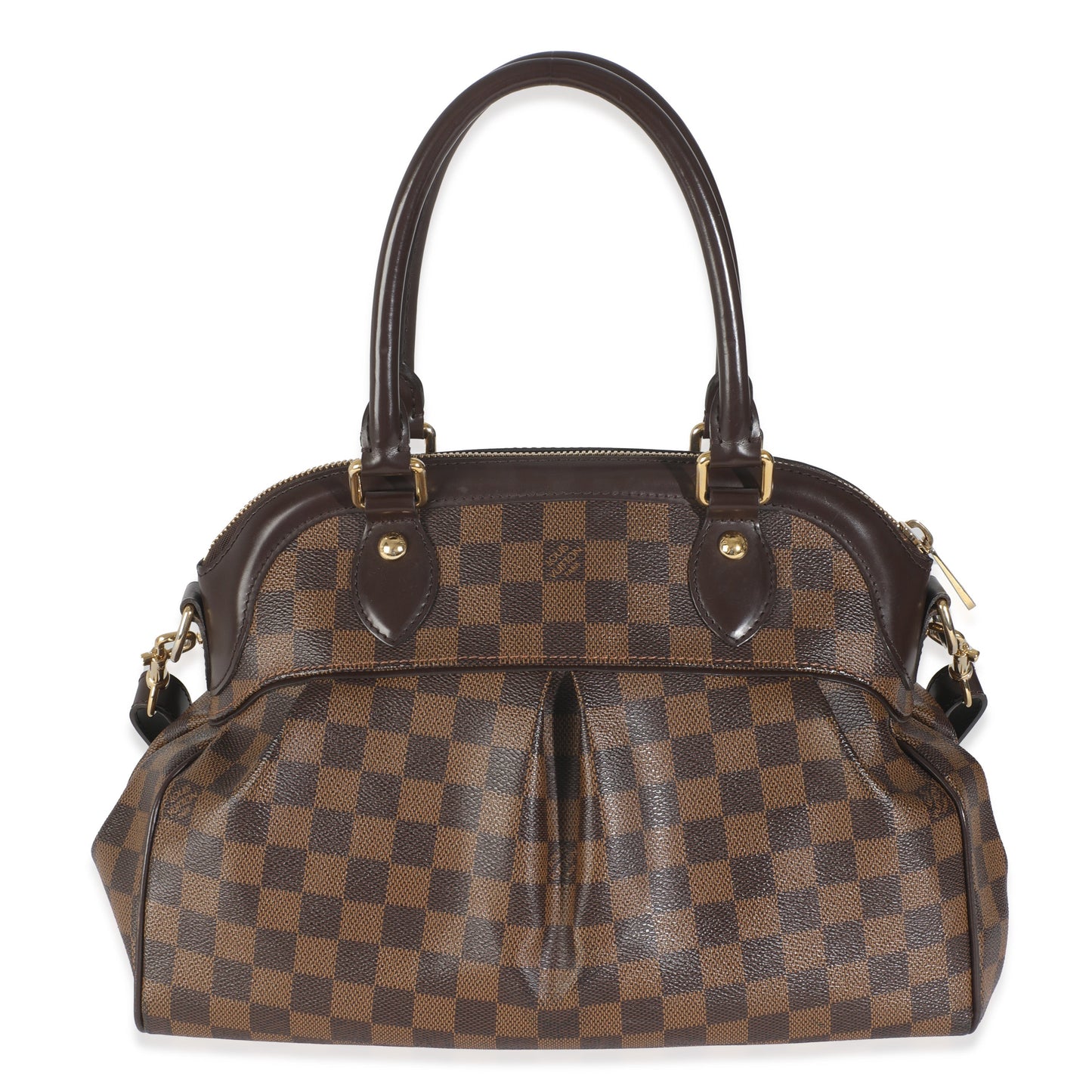 Louis Vuitton Damier Ebene Trevi PM Canvas Handbag 3