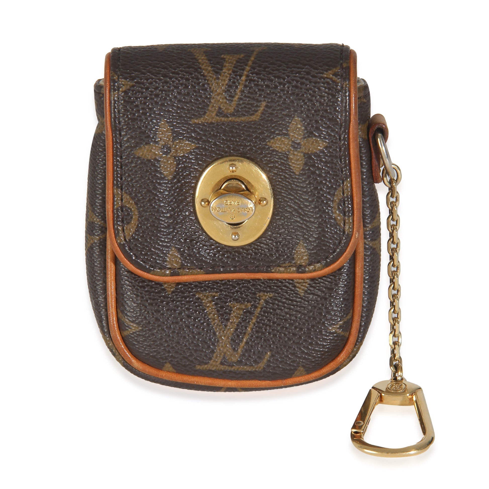 Louis Vuitton Tulum Pochette Monogram Canvas Clutch Bag