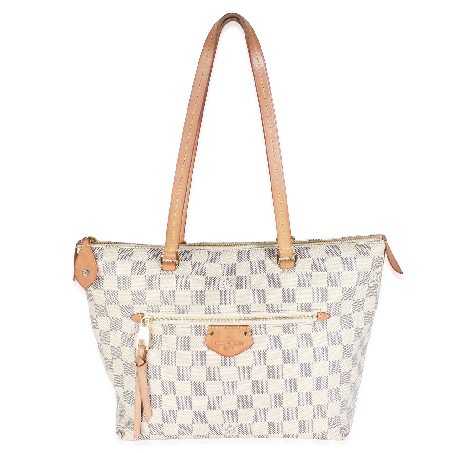 Louis Vuitton Damier Azur Iena PM Canvas Handbag