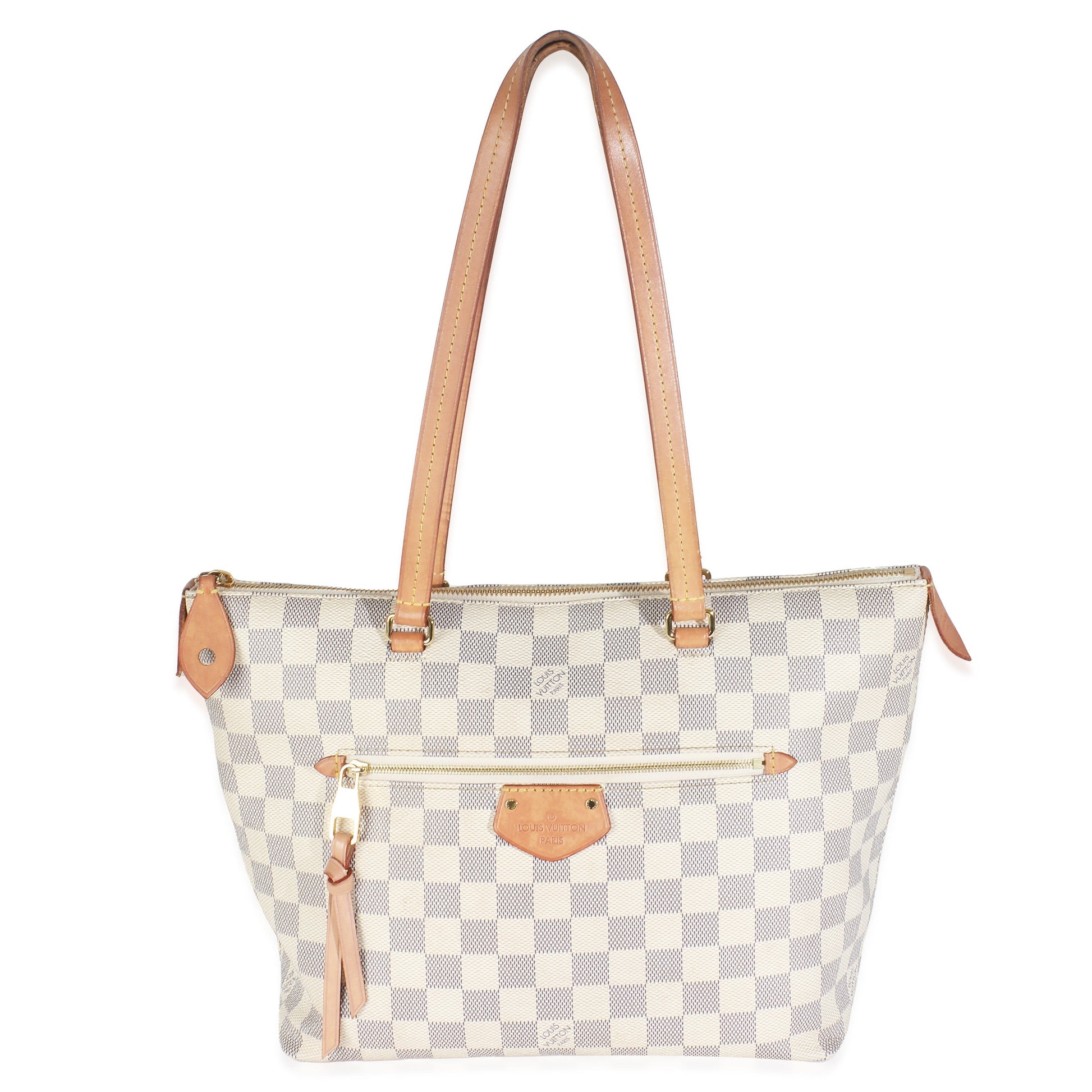 Louis Vuitton Damier Azur Iena PM Canvas Handbag
