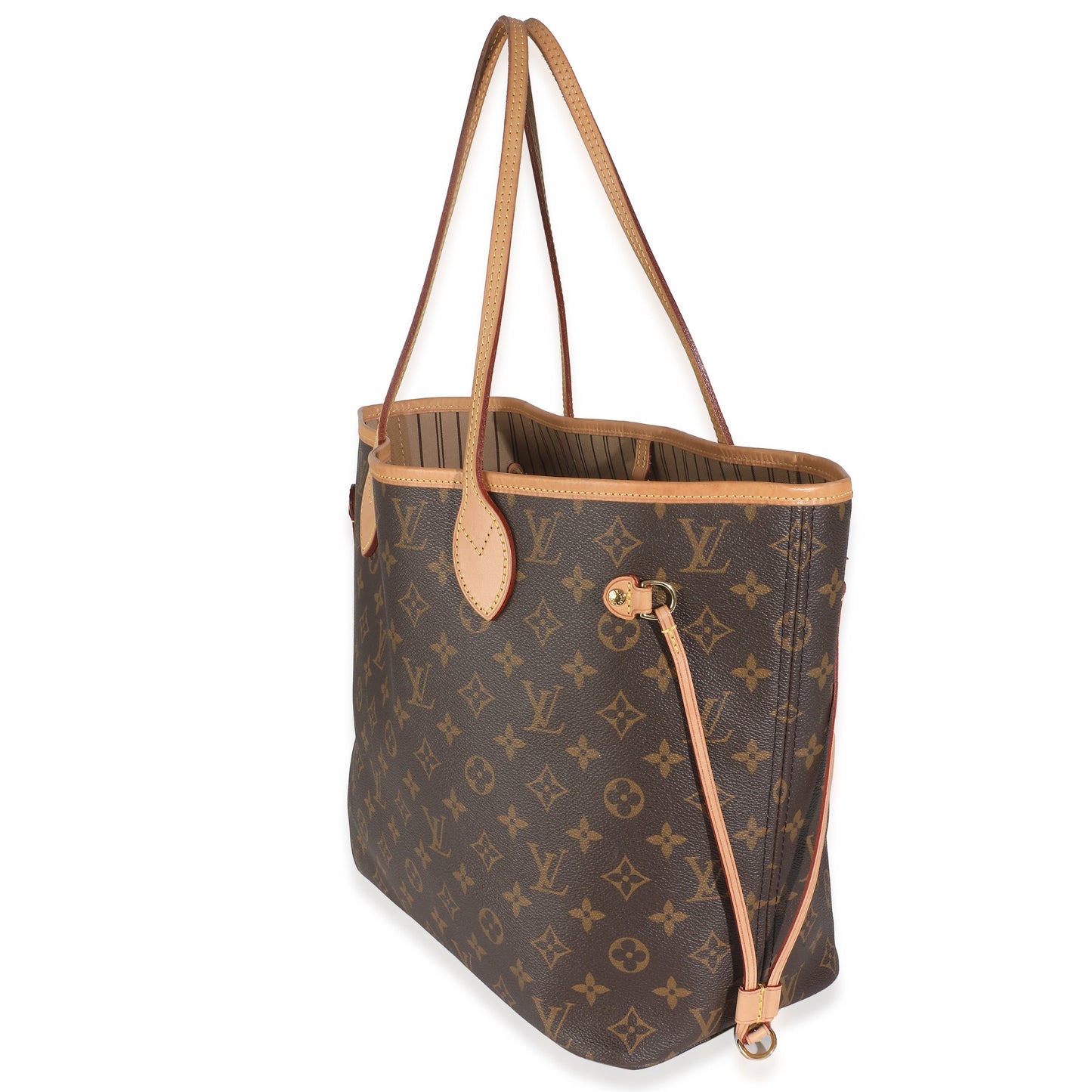 Louis Vuitton Neverfull MM Monogram Canvas Tote Bag 6