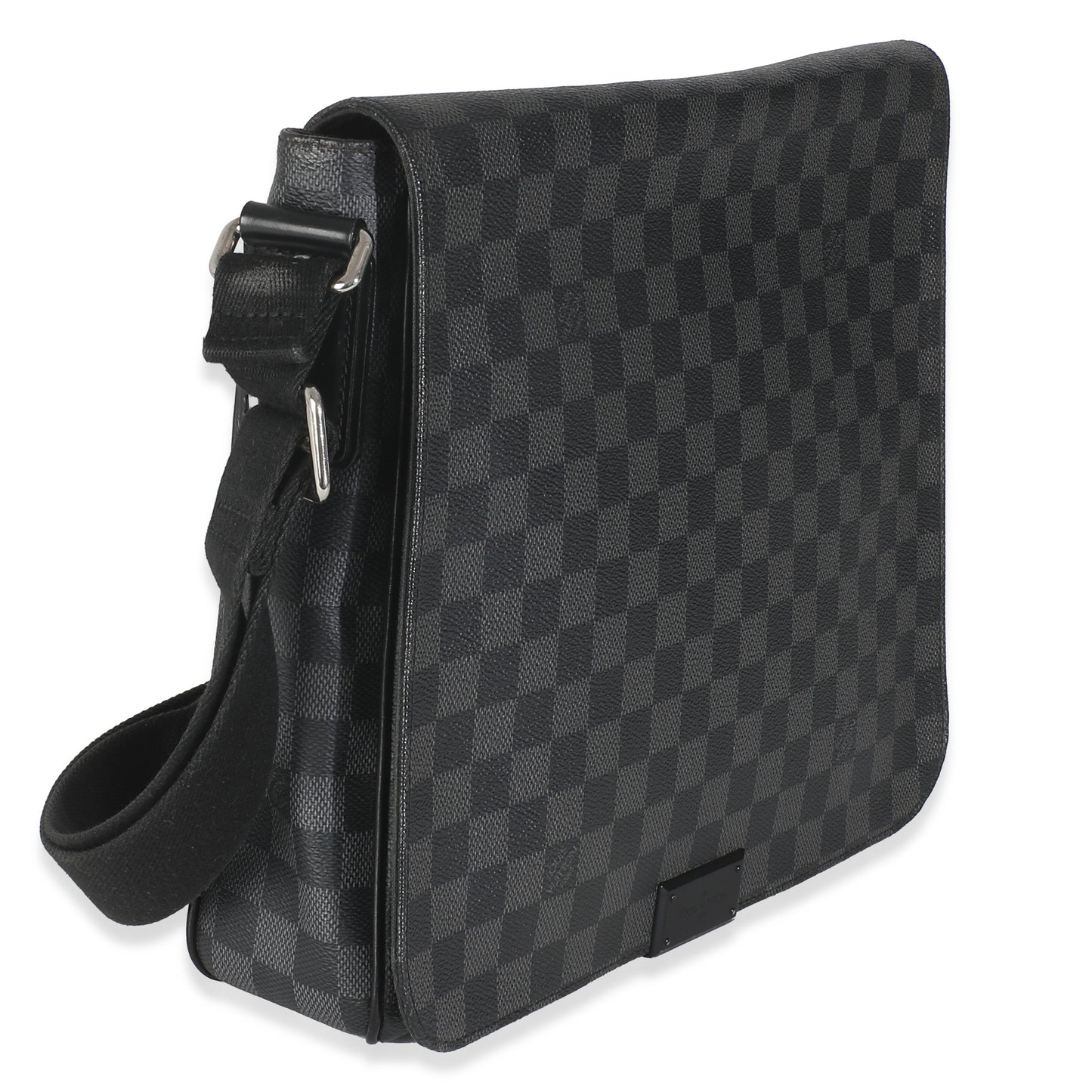 Louis Vuitton Damier Graphite District Messenger Canvas Crossbody Bag