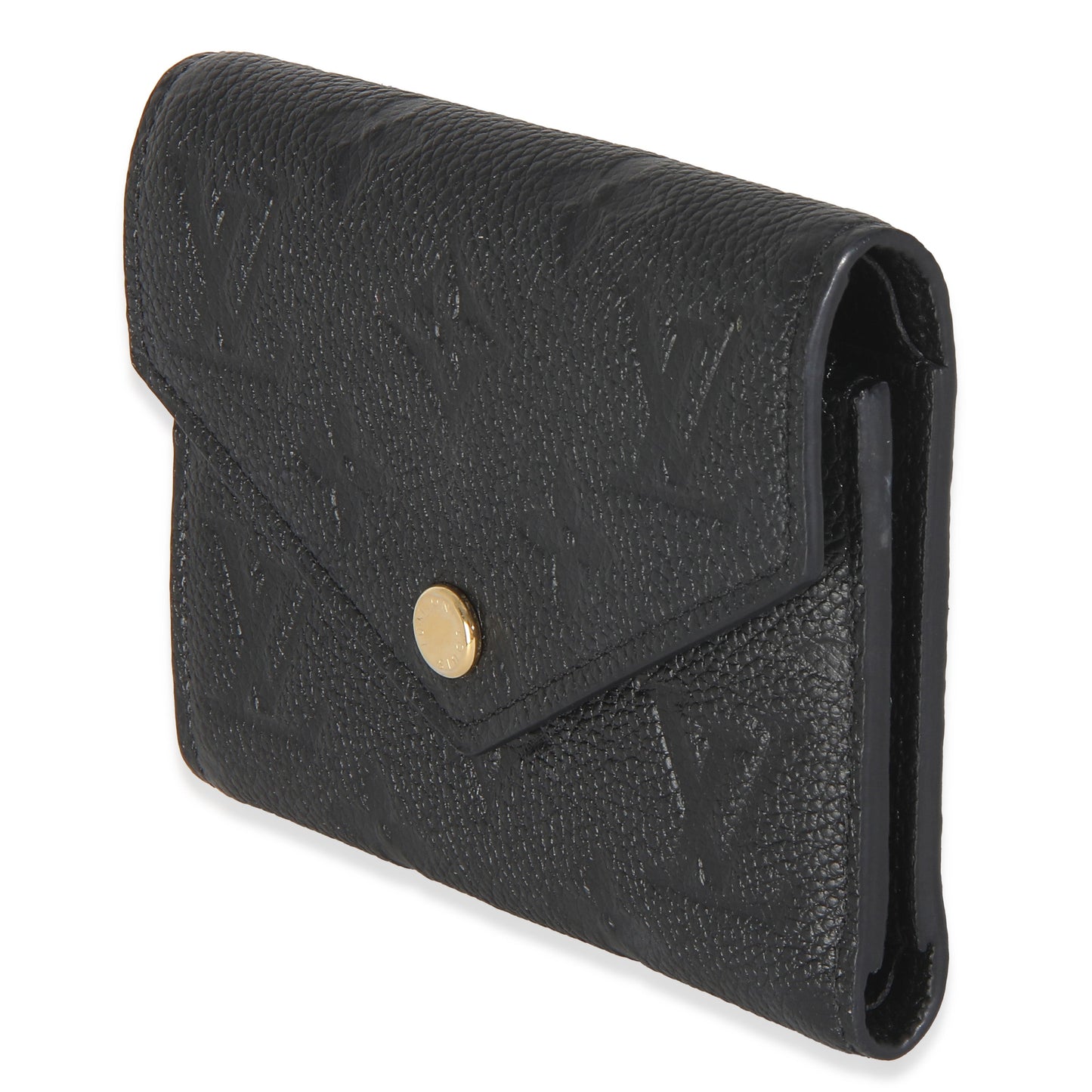 Louis Vuitton Empreinte Victorine Monogram Black Wallet Case