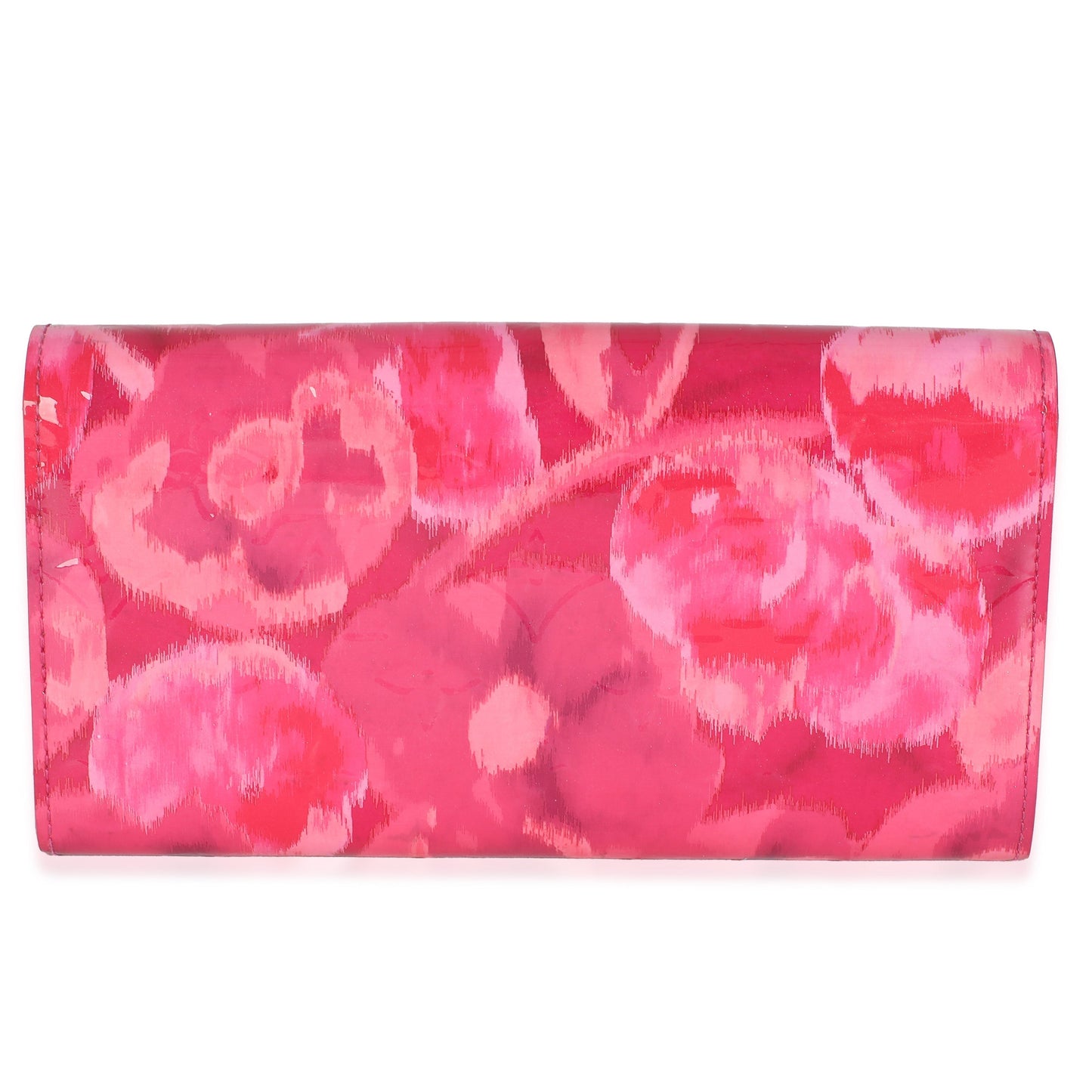 Louis Vuitton Indian Rose Ikat Vernis Sarah Monogram Wallet Case