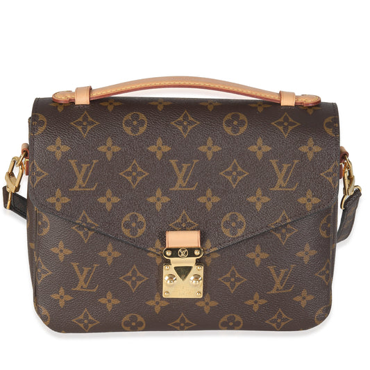 Louis Vuitton Pochette Metis Monogram Canvas Clutch Bag 3
