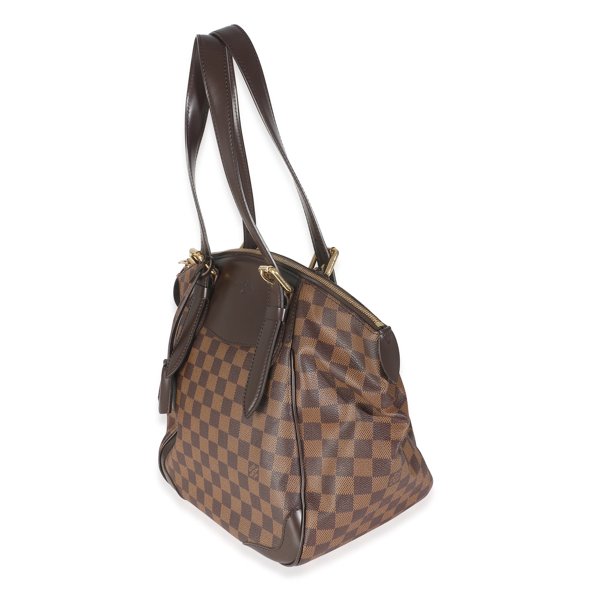Louis Vuitton Damier Ebene Verona MM Canvas Handbag