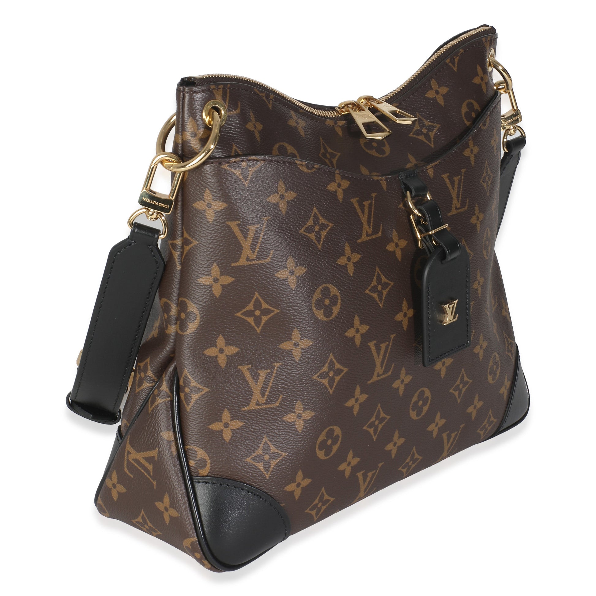 Louis Vuitton #NAME? Monogram Canvas Black Handbag