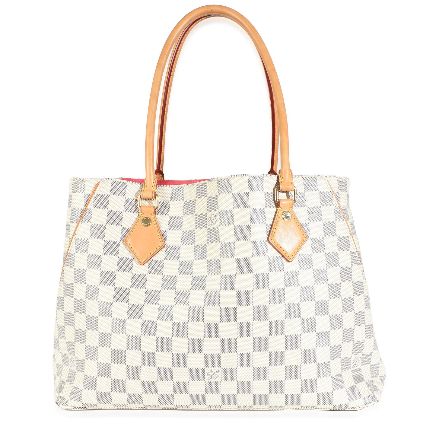 Louis Vuitton Damier Azur Cai Canvas Handbag