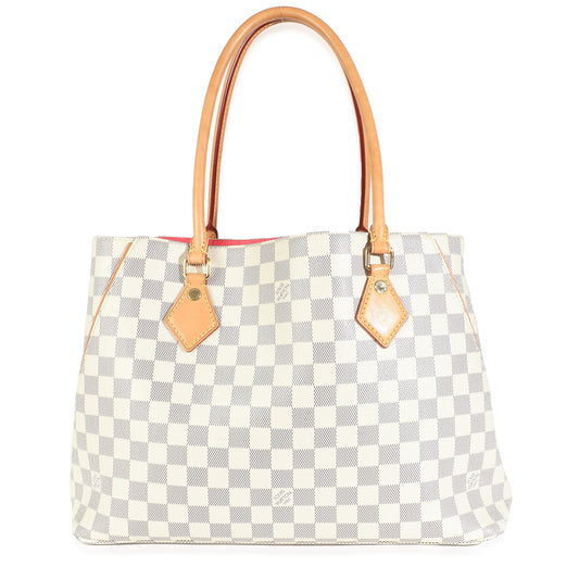 Louis Vuitton Damier Azur Cai Canvas Handbag