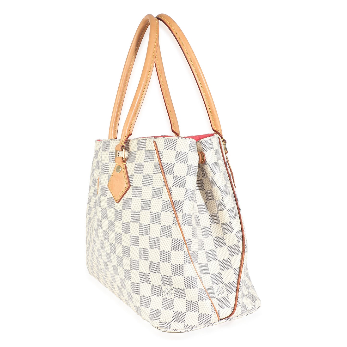 Louis Vuitton Damier Azur Cai Canvas Handbag