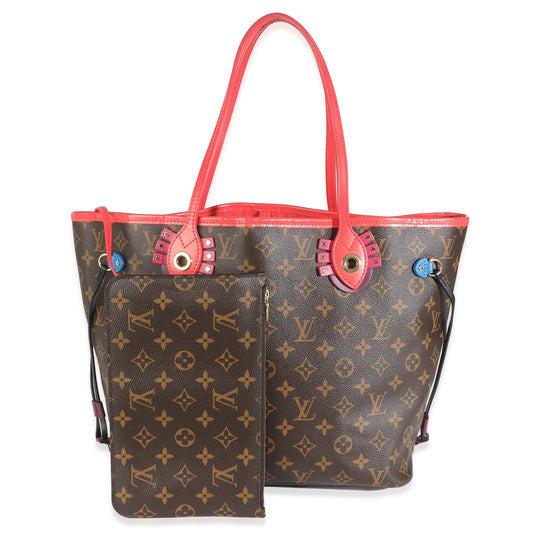 Louis Vuitton Totem Neo Neverfull MM Monogram Canvas Tote Bag