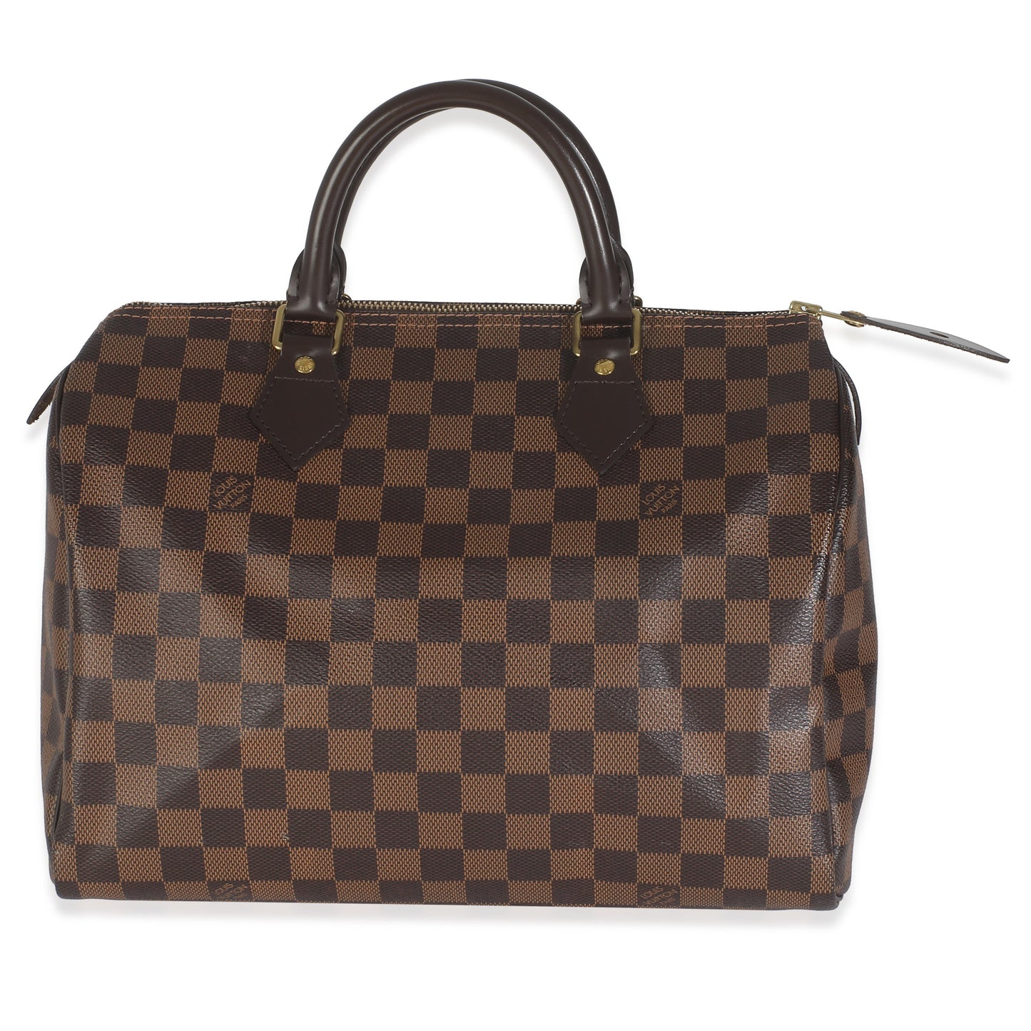 Louis Vuitton Damier Ebene Speedy 30 Canvas Handbag Speedy 30