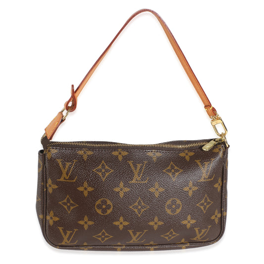 Louis Vuitton Pochette Accessoires Monogram Canvas Clutch Bag Pochette Accessoires