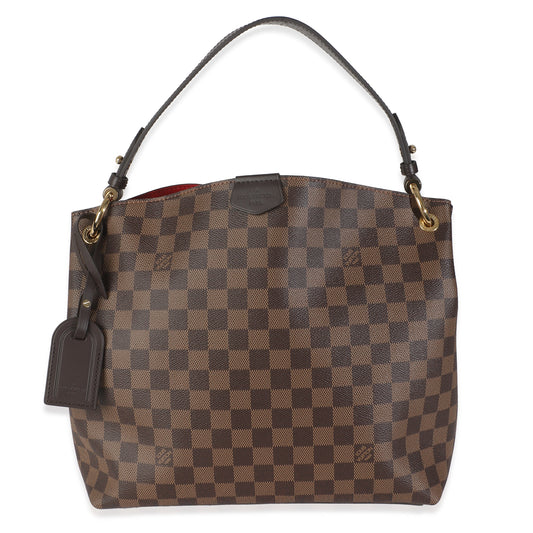 Louis Vuitton Damier Ebene Graceful PM Canvas Handbag 3