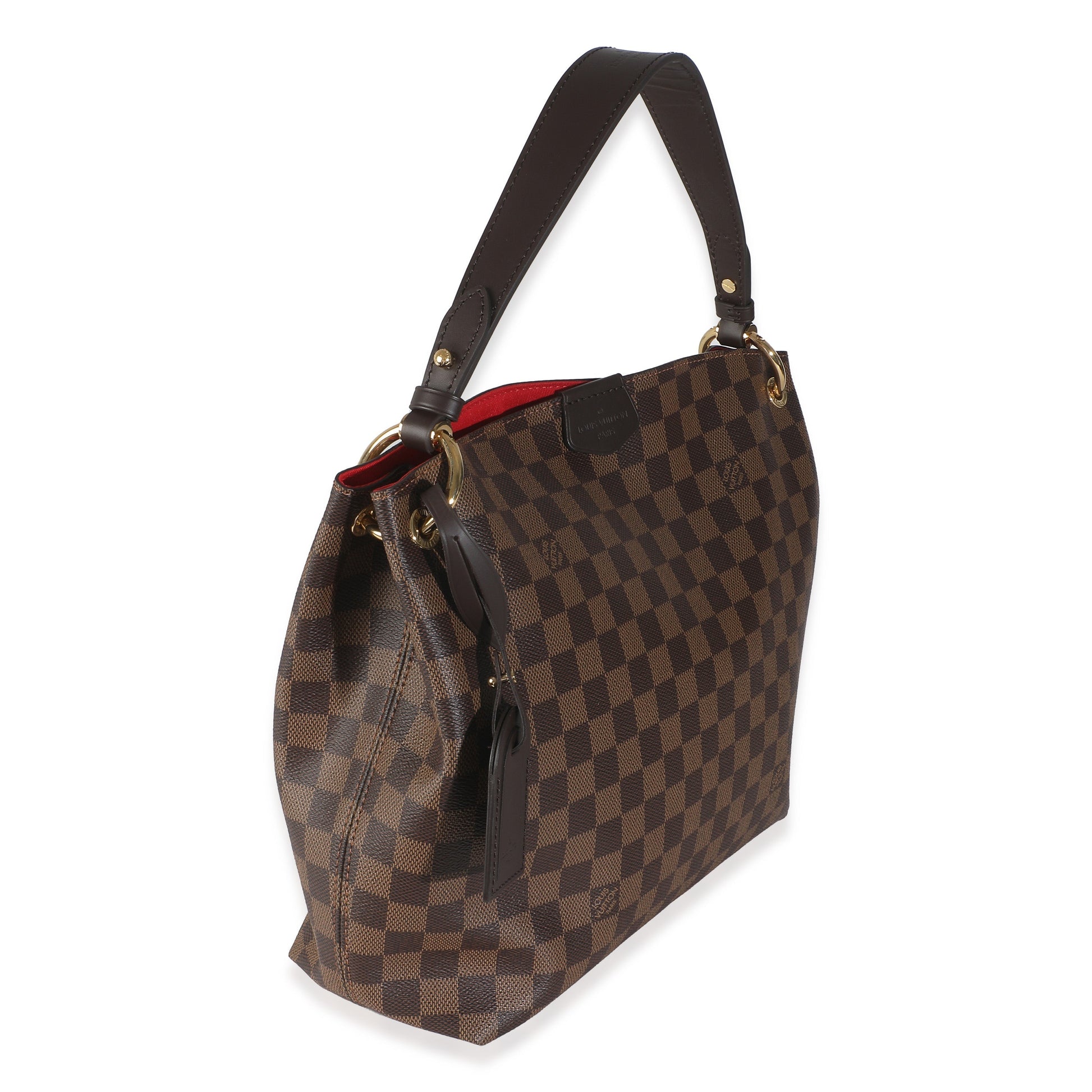 Louis Vuitton Damier Ebene Graceful PM Canvas Handbag 3