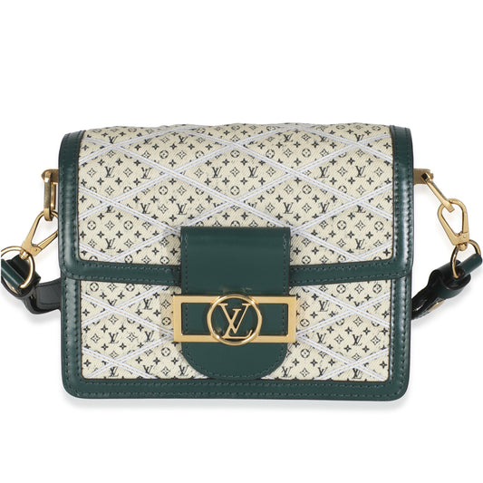 Louis Vuitton Printed Dauphine Monogram Denim Mini Bag