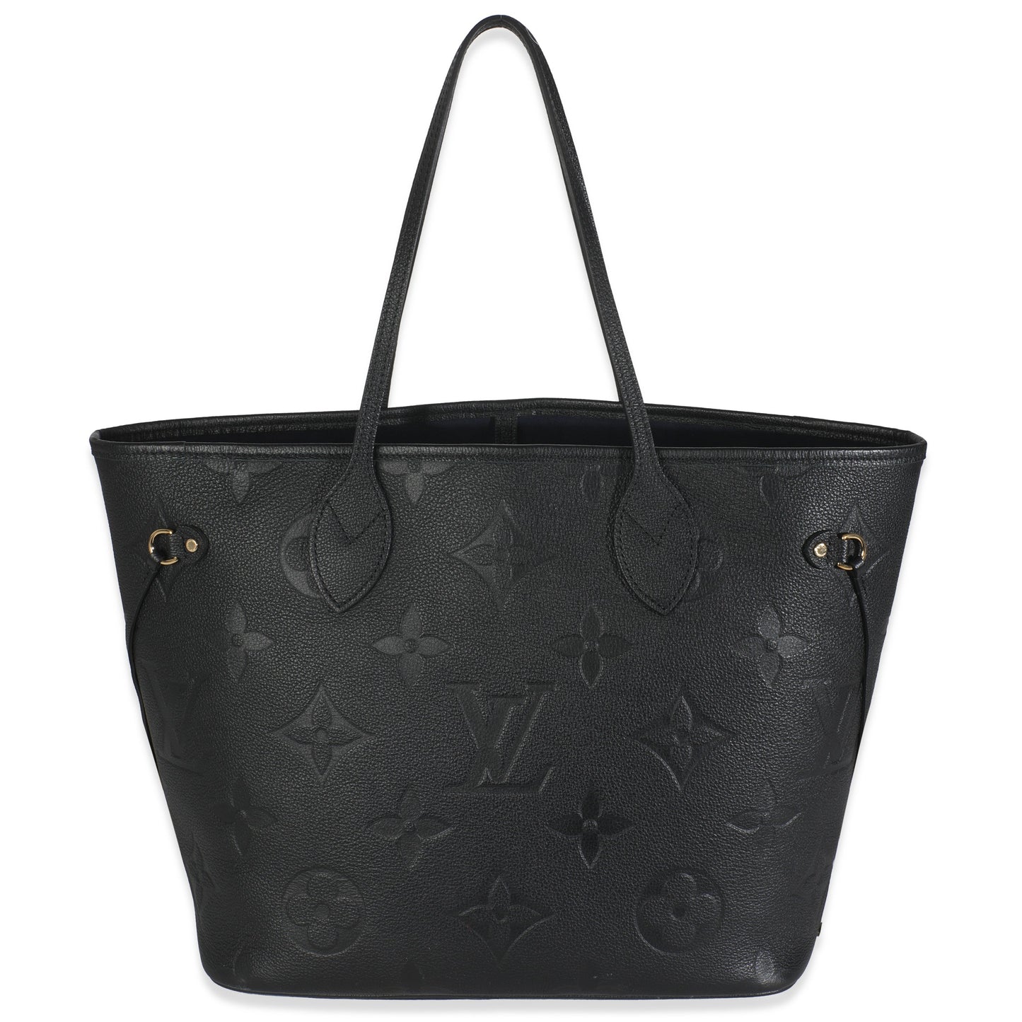 Louis Vuitton Empreinte Neverfull MM Monogram Black Tote Bag Neverfull Mm