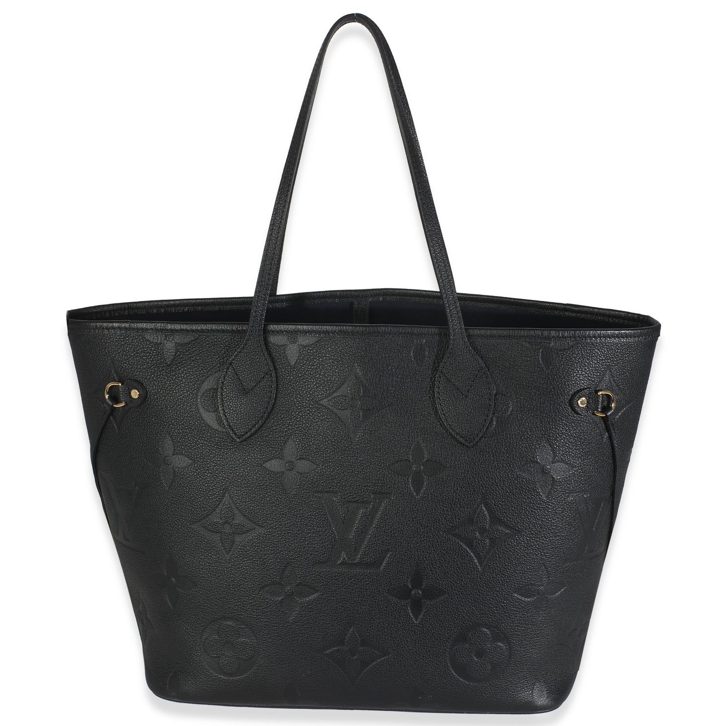 Louis Vuitton Empreinte Neverfull MM Monogram Black Tote Bag Neverfull Mm