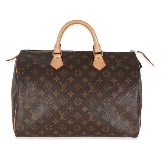 Louis Vuitton Speedy 35 Monogram Canvas Handbag 3