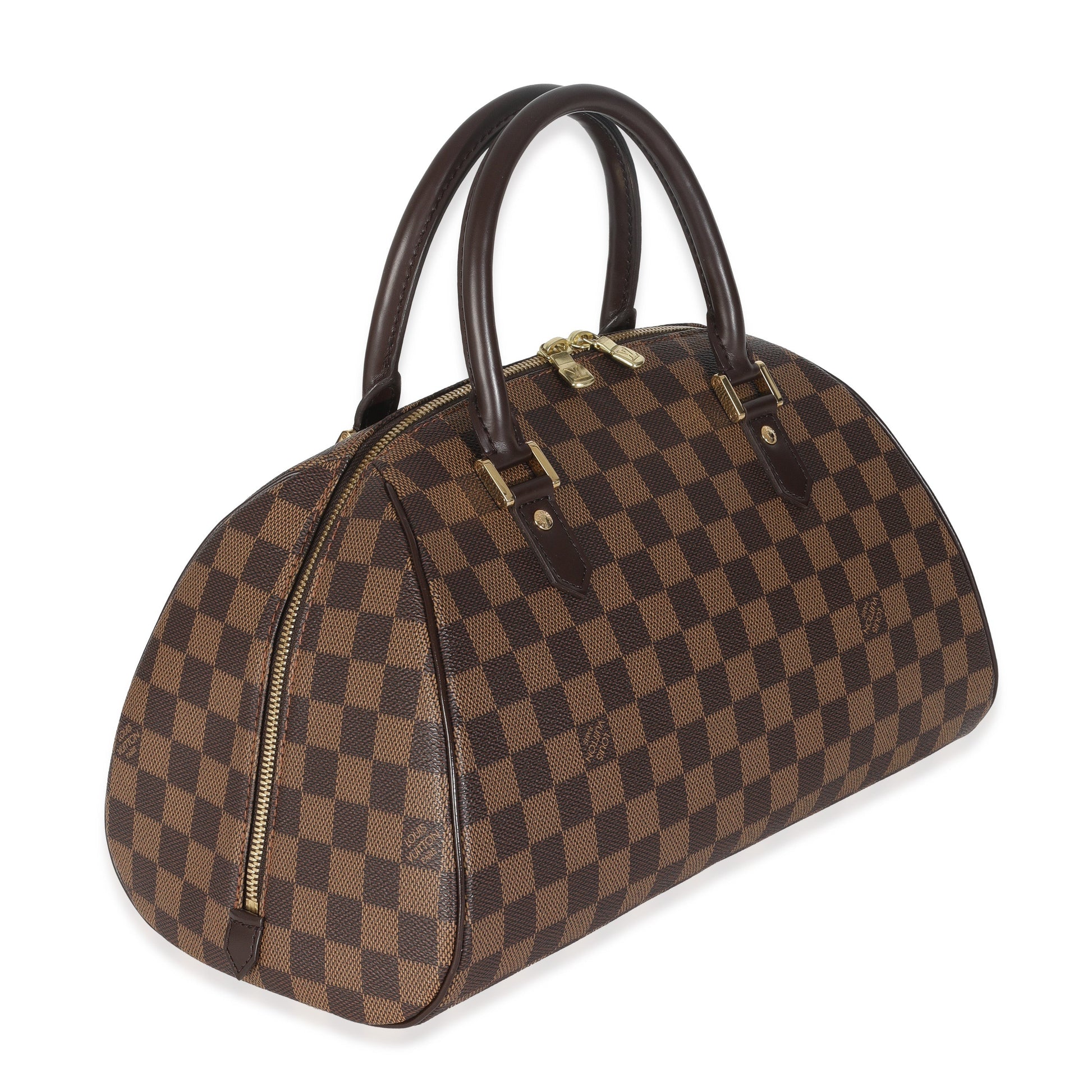 Louis Vuitton Damier Ebene Ribera MM Canvas Handbag Ribera Mm
