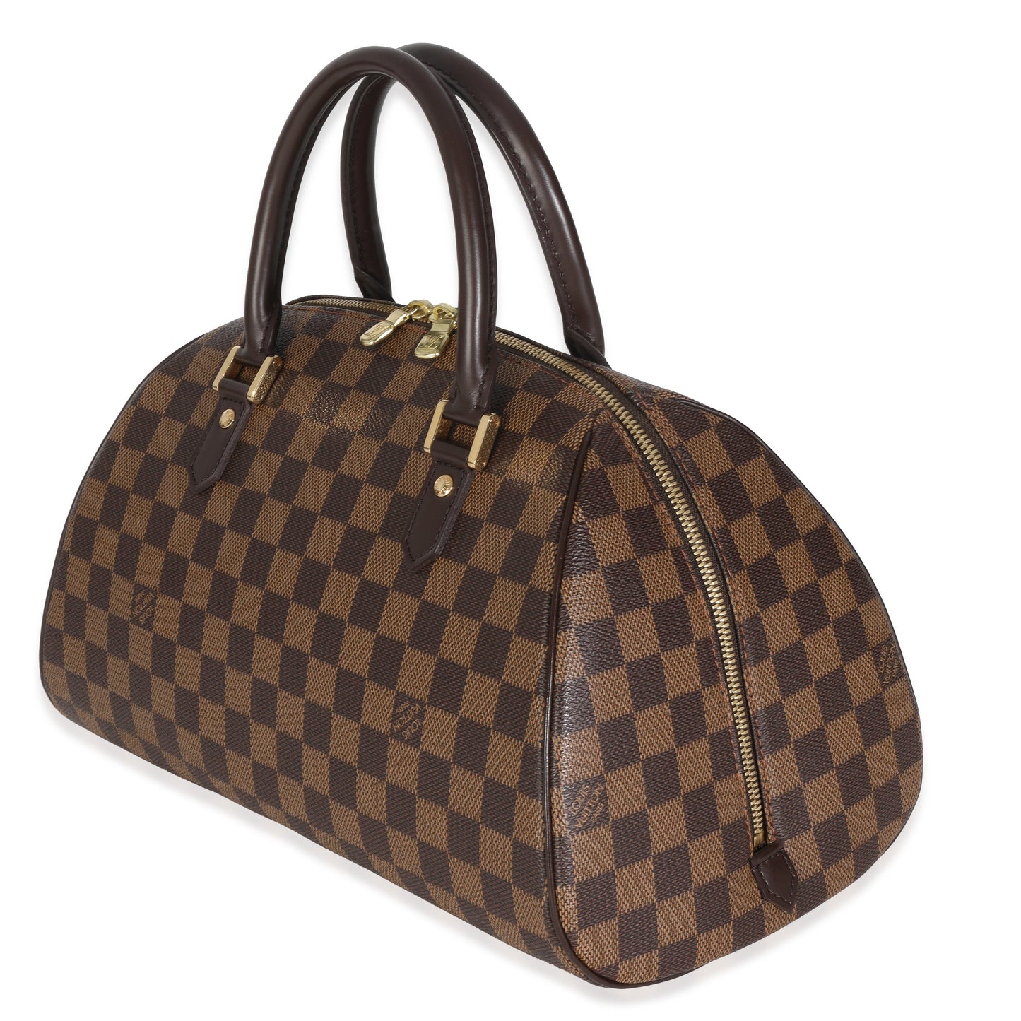 Louis Vuitton Damier Ebene Ribera MM Canvas Handbag Ribera Mm