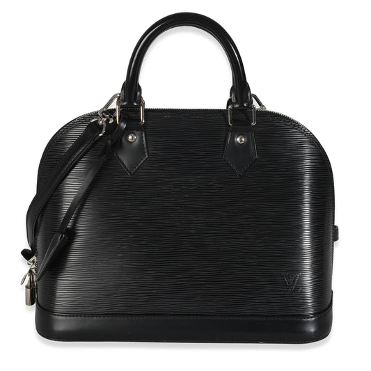 Louis Vuitton Epi Alma PM Black Handbag