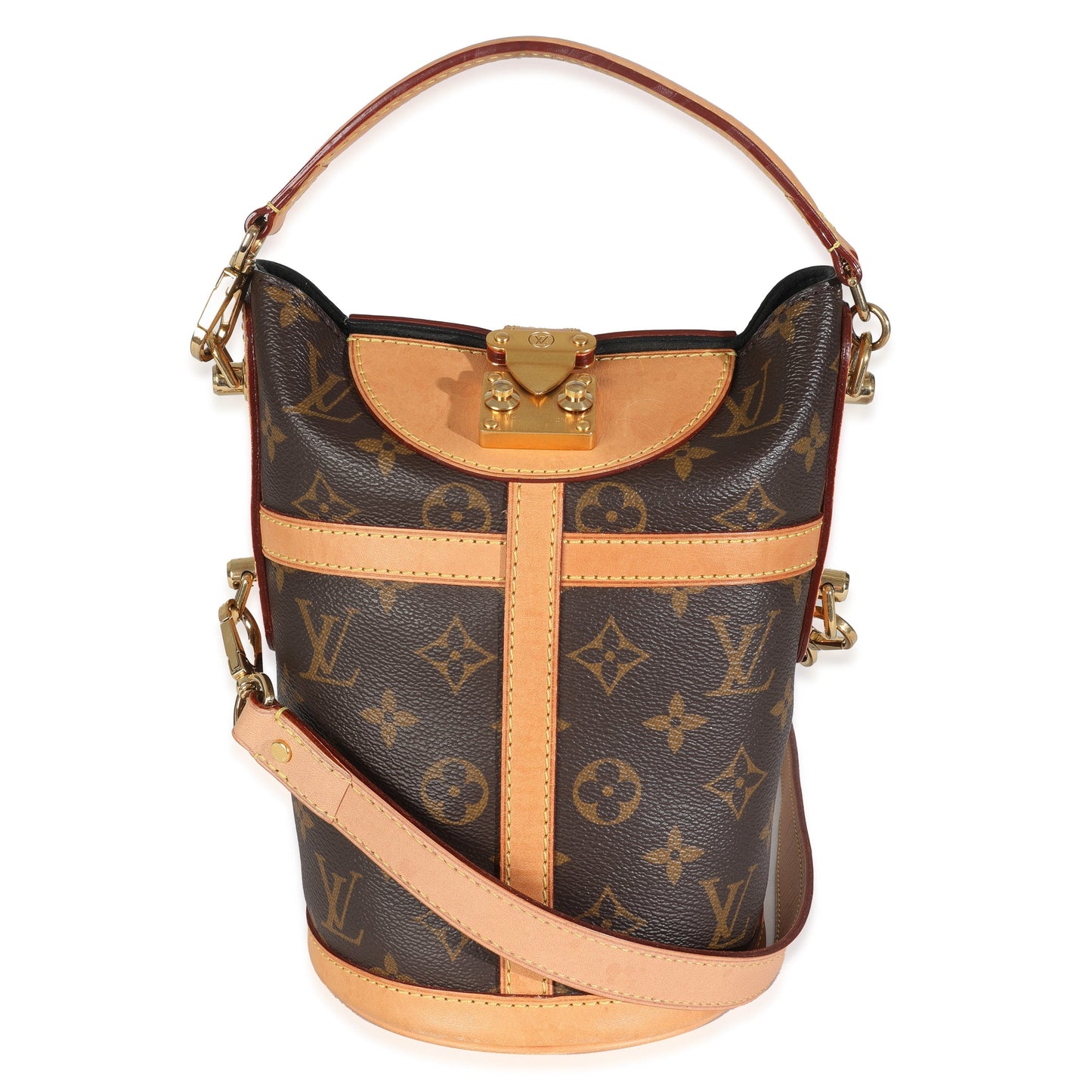 Louis Vuitton Duffle Monogram Canvas Travel Bag