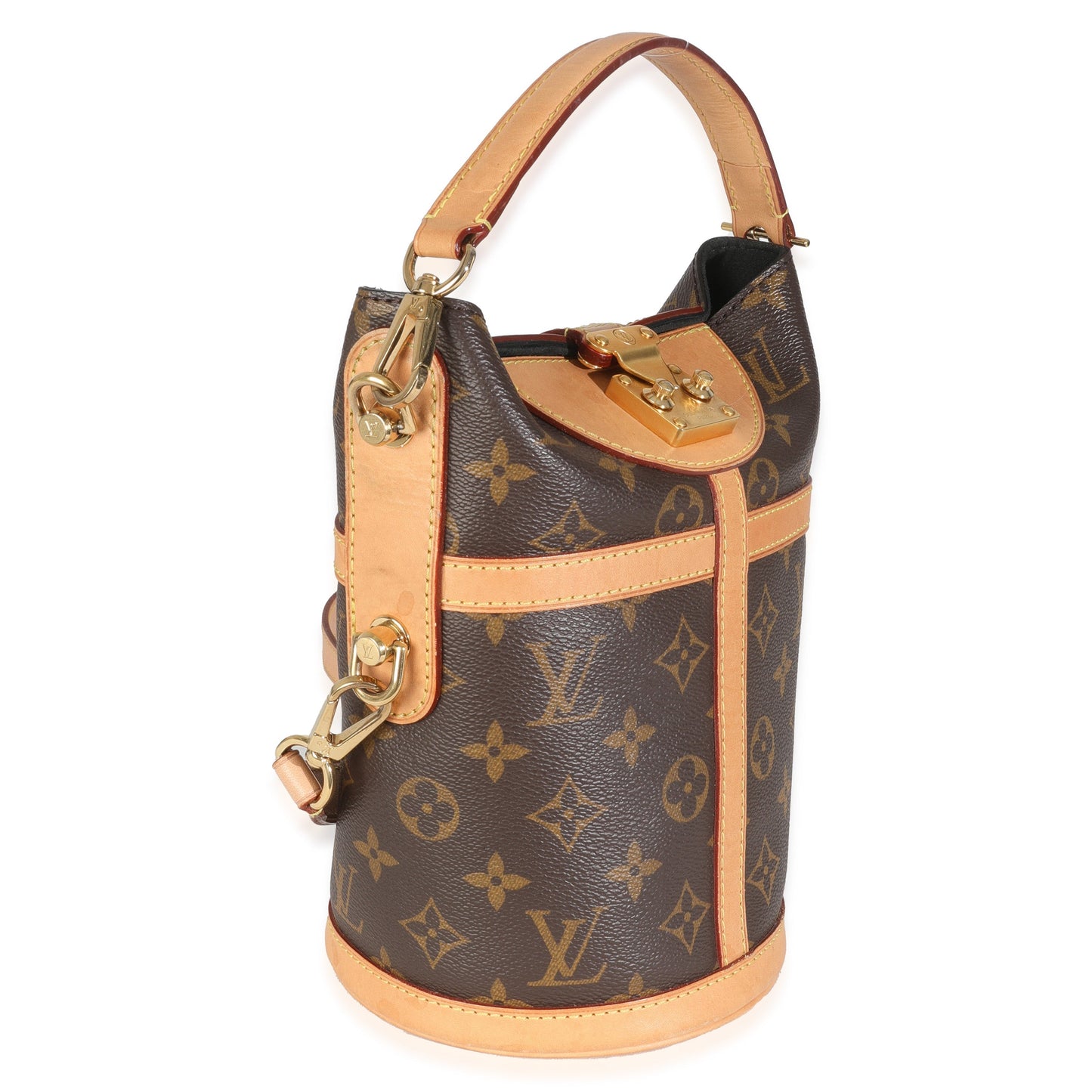Louis Vuitton Duffle Monogram Canvas Travel Bag