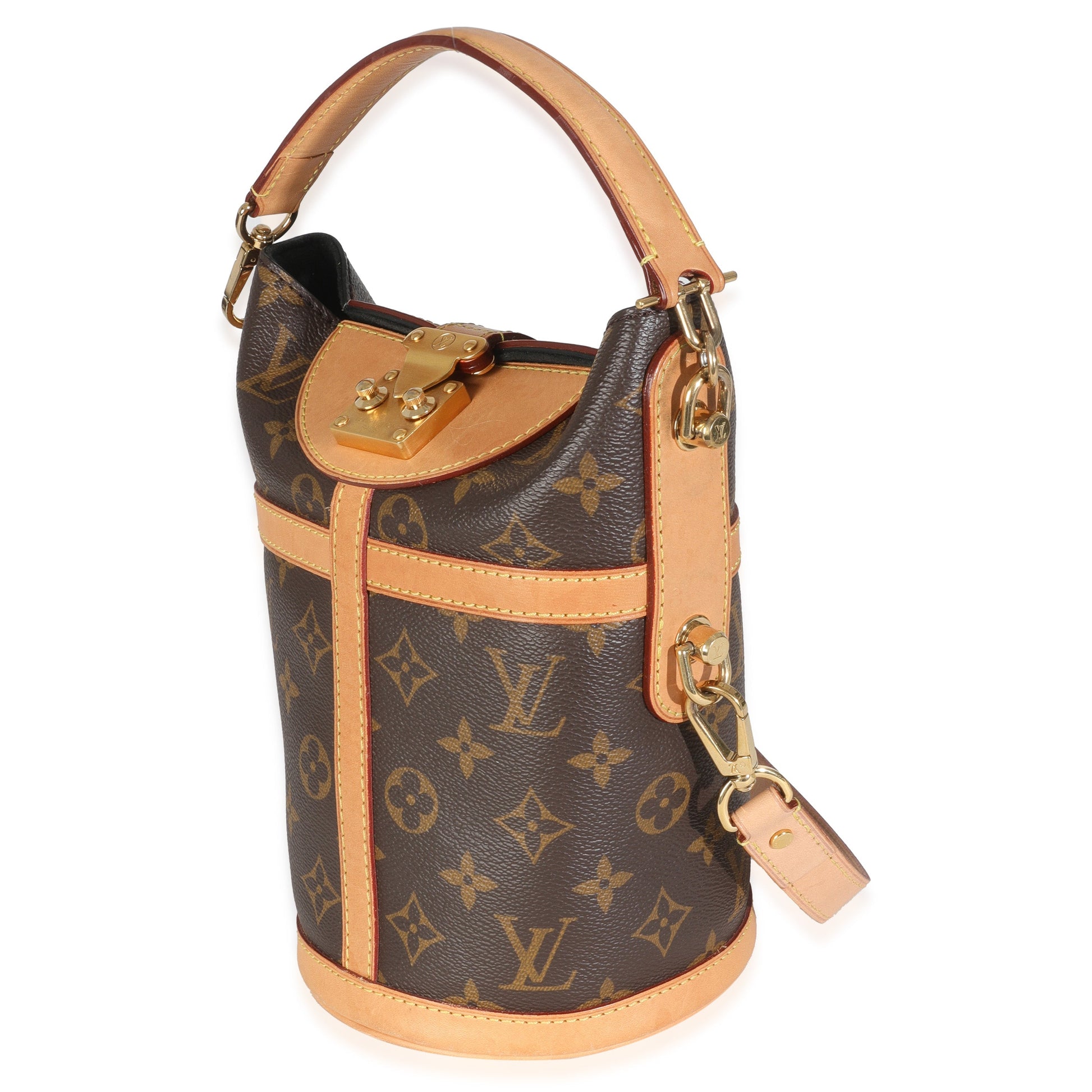 Louis Vuitton Duffle Monogram Canvas Travel Bag