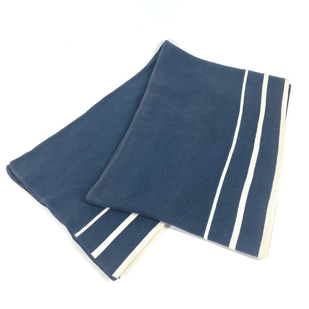 Louis Vuitton Scarf Cashmere Cup LVCUP Cotton Navy Logo