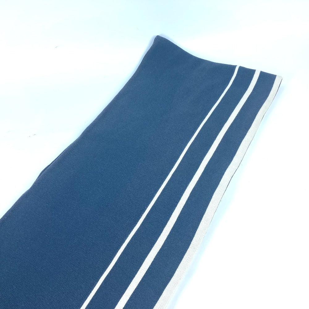Louis Vuitton Scarf Cashmere Cup LVCUP Cotton Navy Logo
