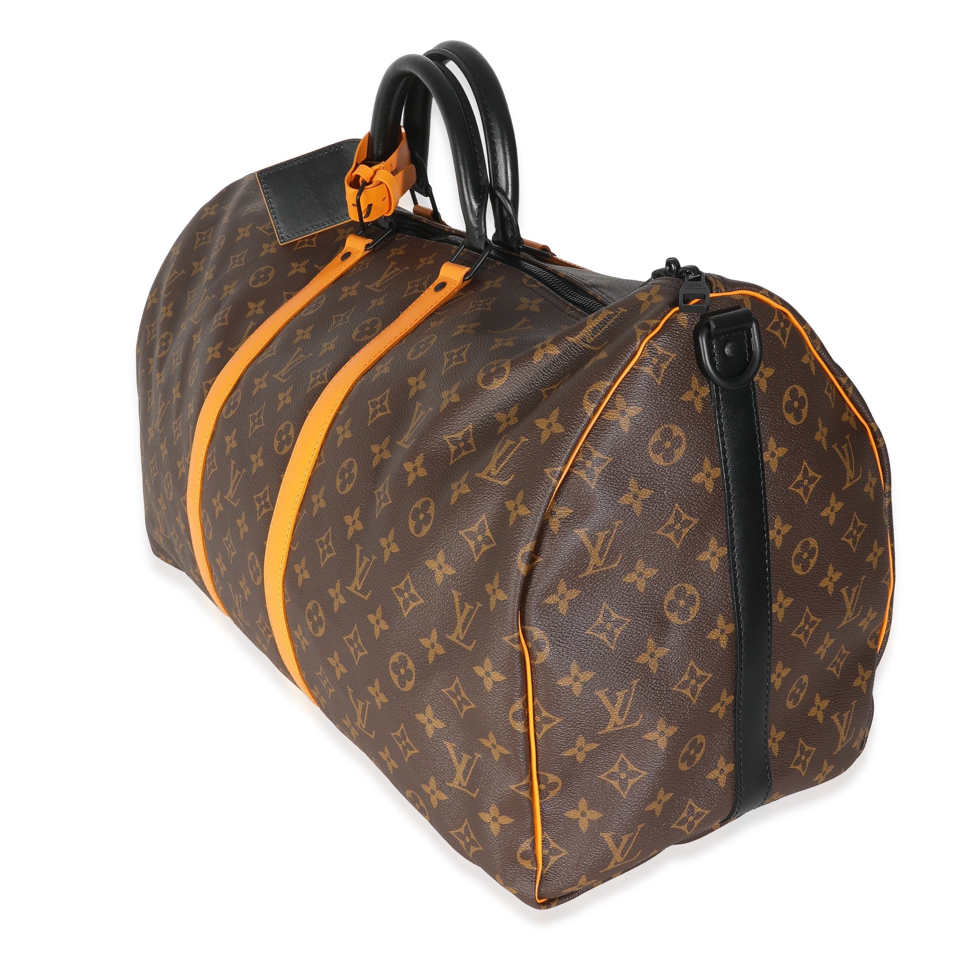 Louis Vuitton Radiant Sun Keepall Bandouliere 55 Monogram Canvas Handbag