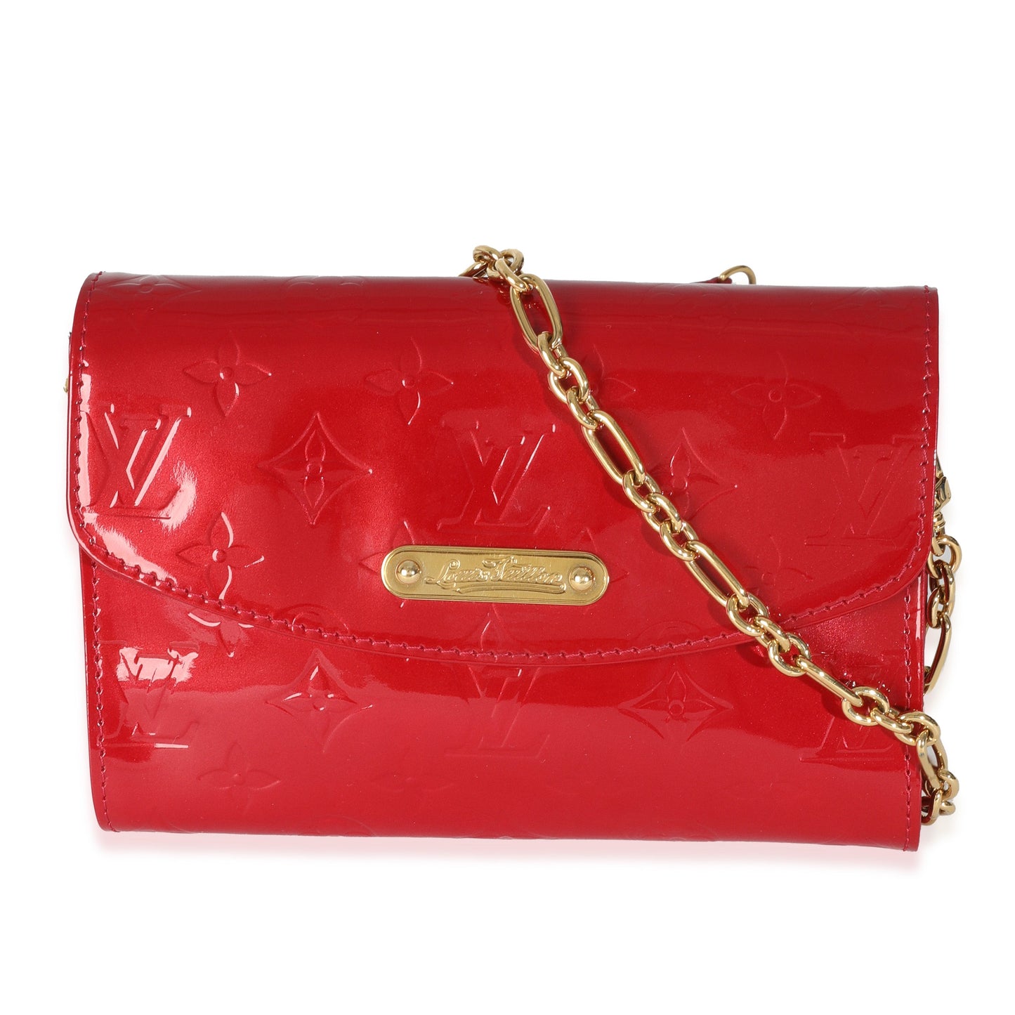Louis Vuitton Pomme DAmour Vernis Bel Air Monogram Handbag
