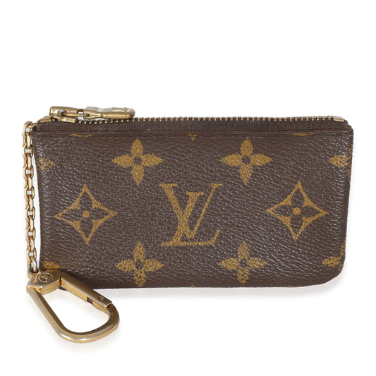 Louis Vuitton Key Pouch Monogram Canvas Handbag 3